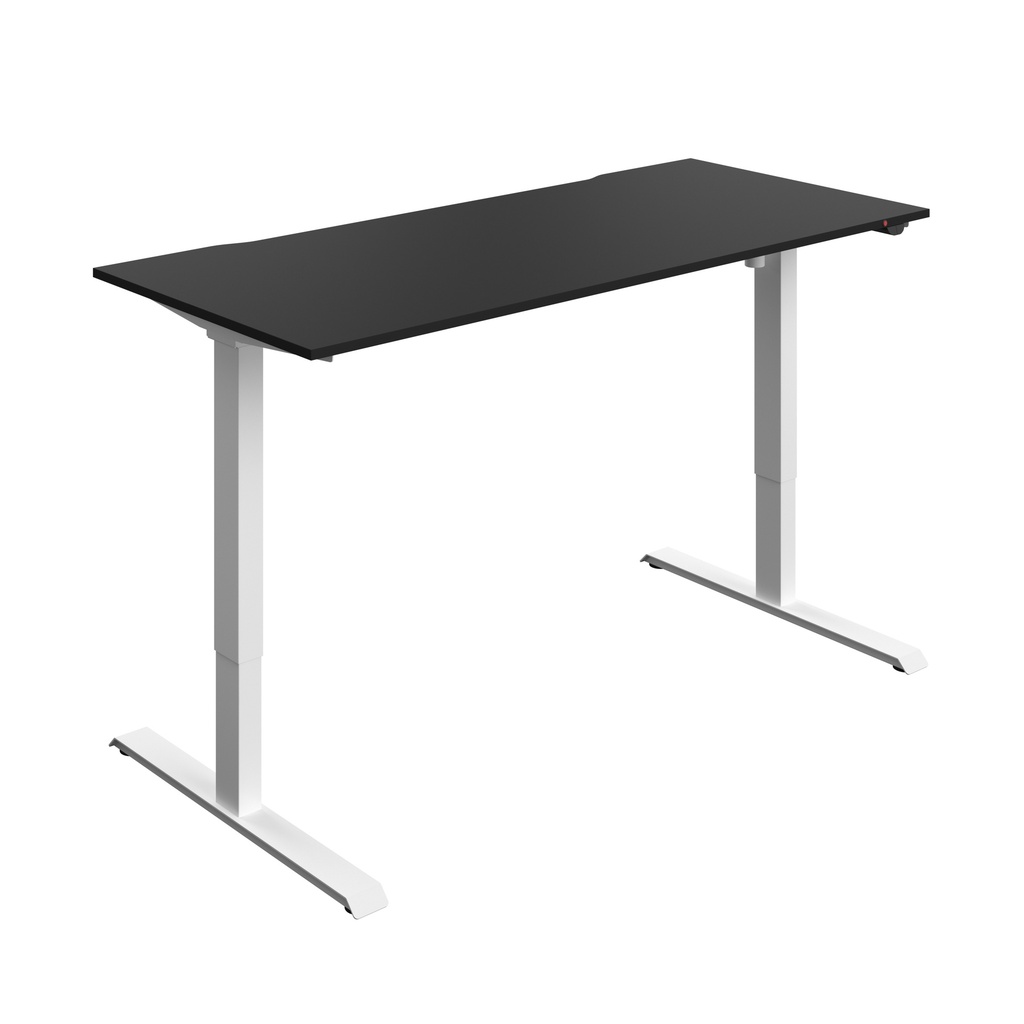 Okoform Heated Dual Motor Height Adjustable Desk (FSC) | 1800X800 | Black/White | 