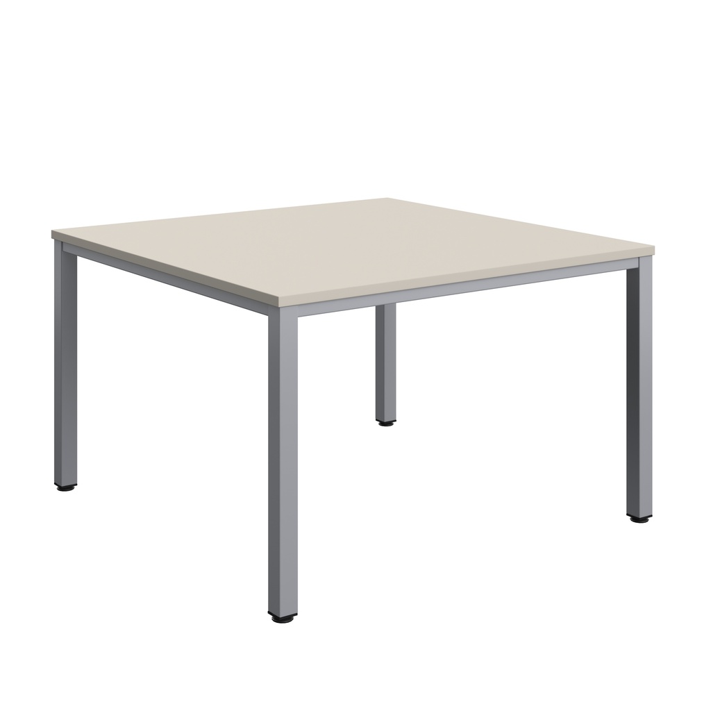 Fraction Infinity Square Meeting Table (FSC) | 1200 X 1200 | Grey/Silver