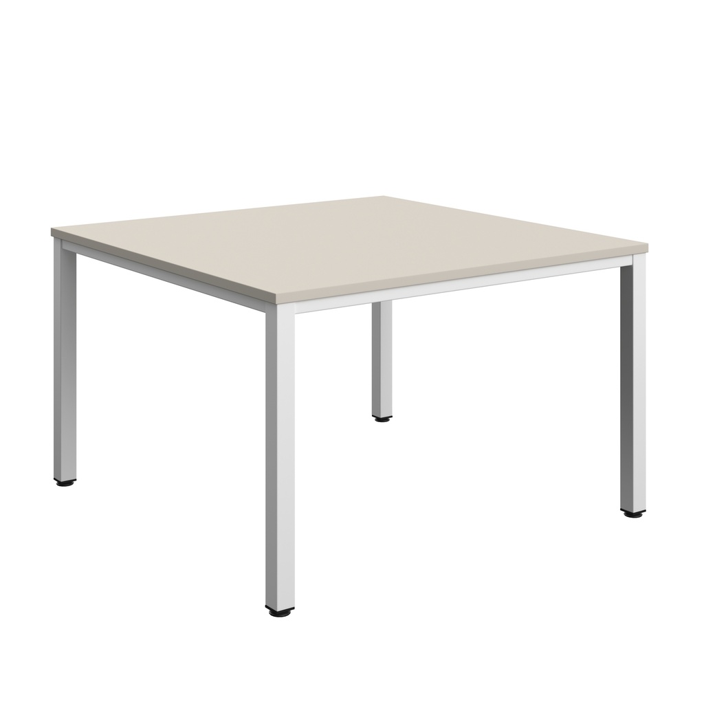 Fraction Infinity Square Meeting Table (FSC) | 1200 X 1200 | Grey/White