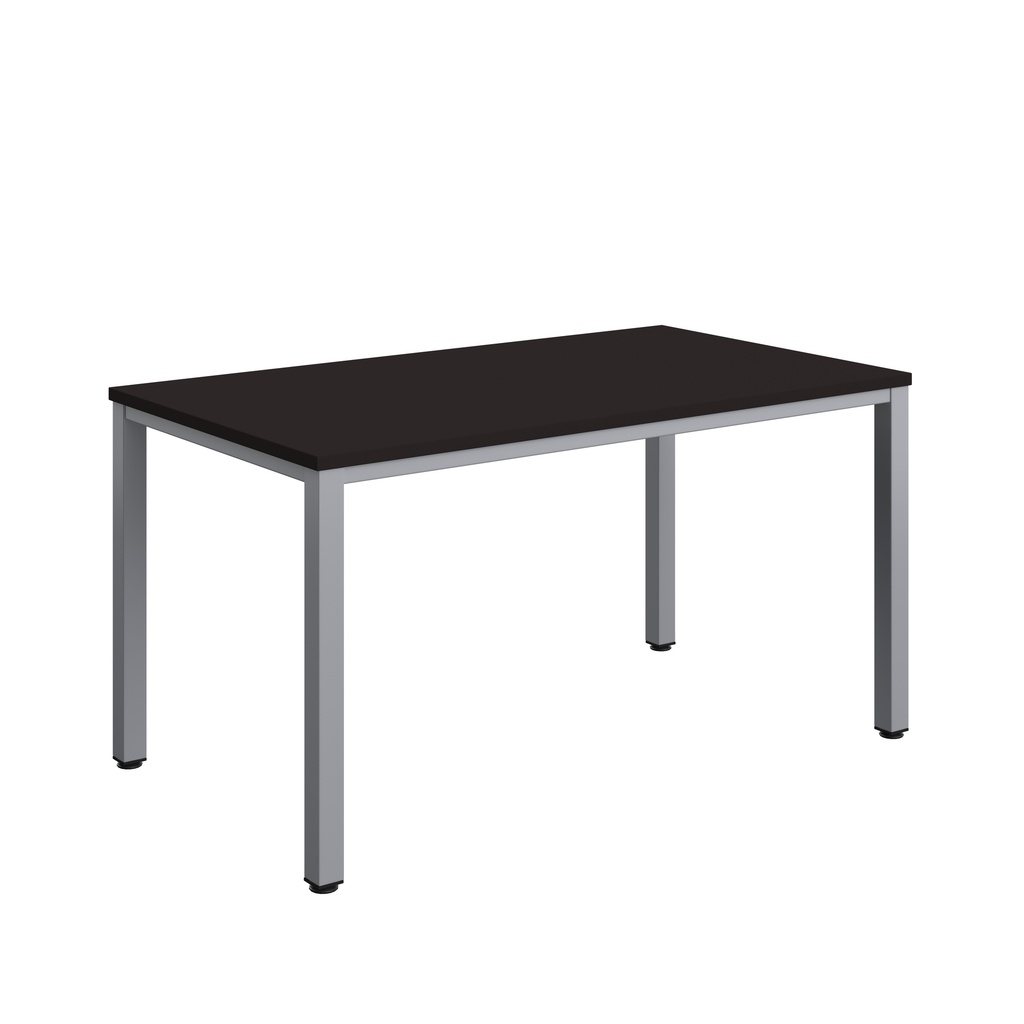 Fraction Infinity Rectangular Meeting Table (FSC) | 1400 X 800 | Anthracite/Silver