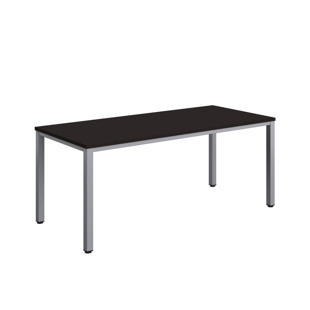 Fraction Infinity Rectangular Meeting Table (FSC) | 1800 X 800 | Anthracite/Silver