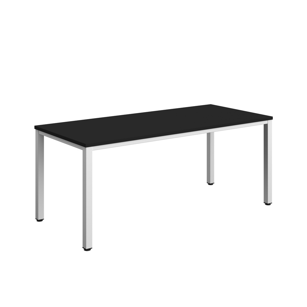 Fraction Infinity Rectangular Meeting Table (FSC) | 1800 X 800 | Black/White