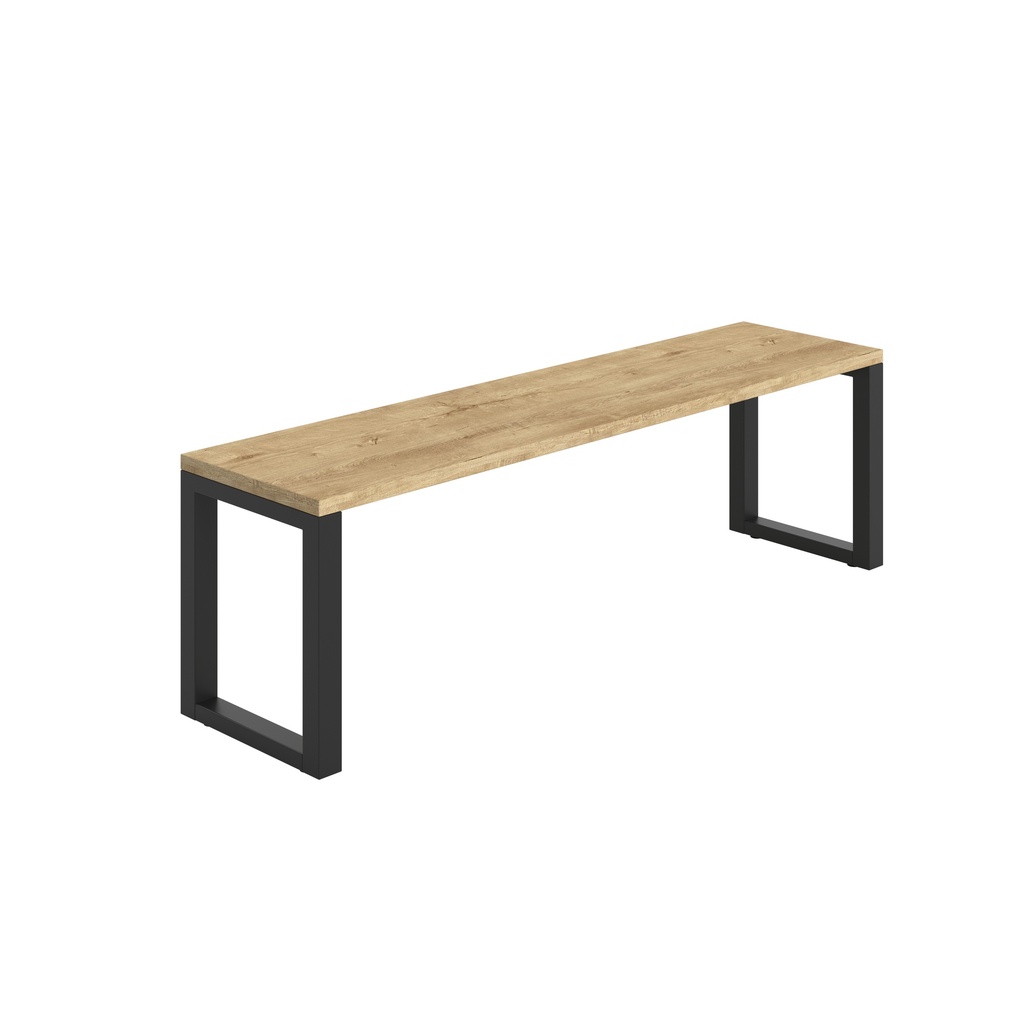 Picnic Bench (FSC) | 1400 | Natural Nebraska Oak/Black