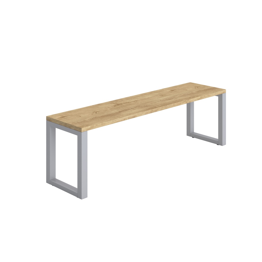 Picnic Bench (FSC) | 1400 | Natural Nebraska Oak/Silver