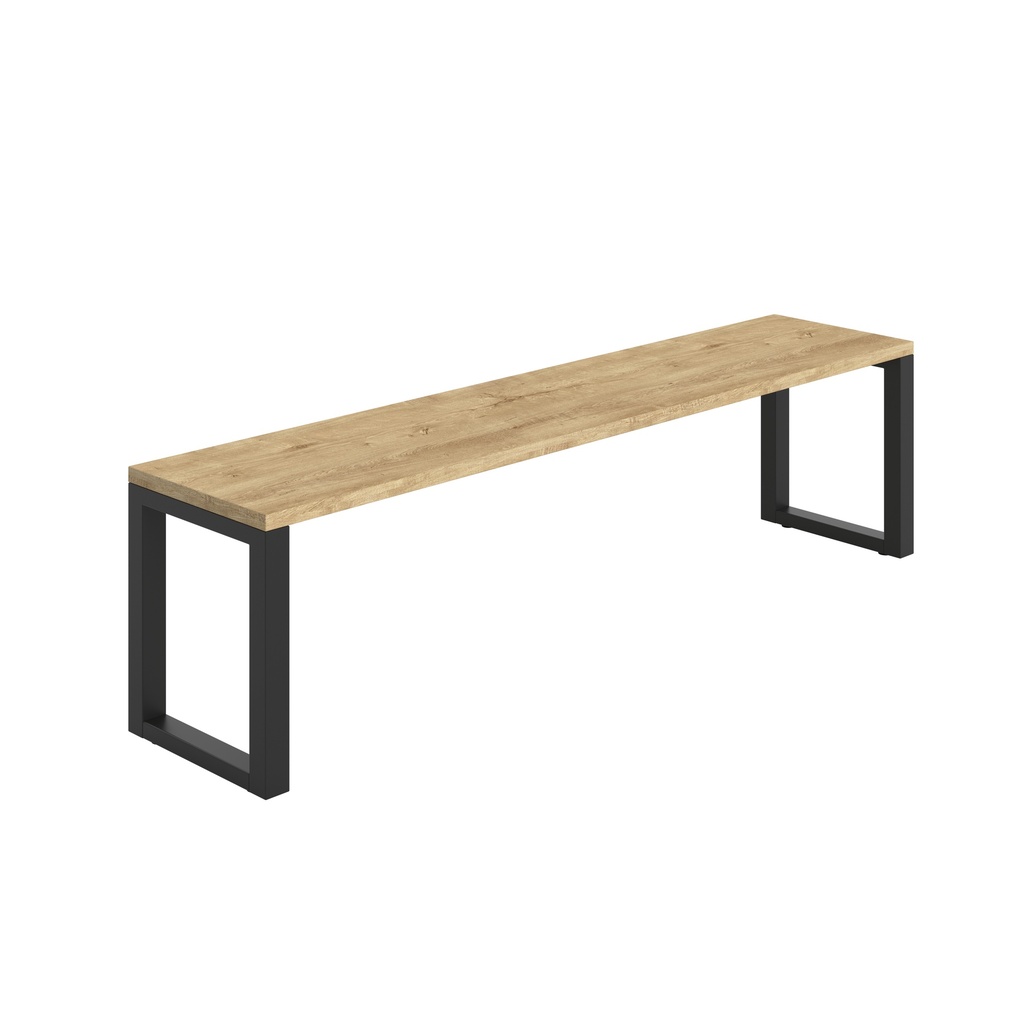 Picnic Bench (FSC) | 1600 | Natural Nebraska Oak/Black