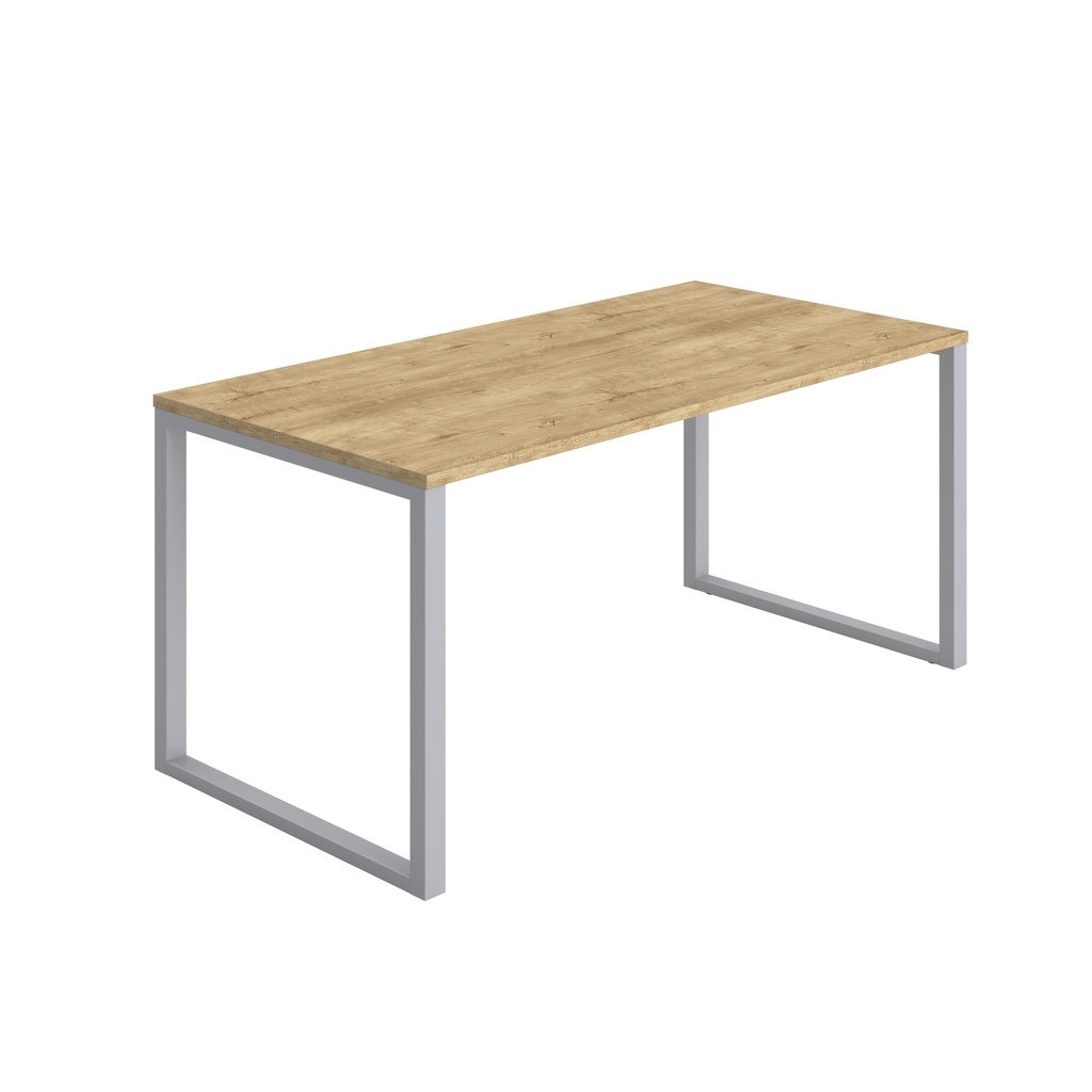 Picnic High Table (FSC) | 1600X800 | Natural Nebraska Oak/Silver