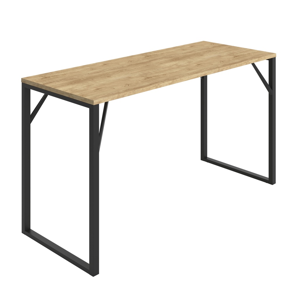 Picnic Low Table (FSC) | 2000X800 | Natural Nebraska Oak/Black