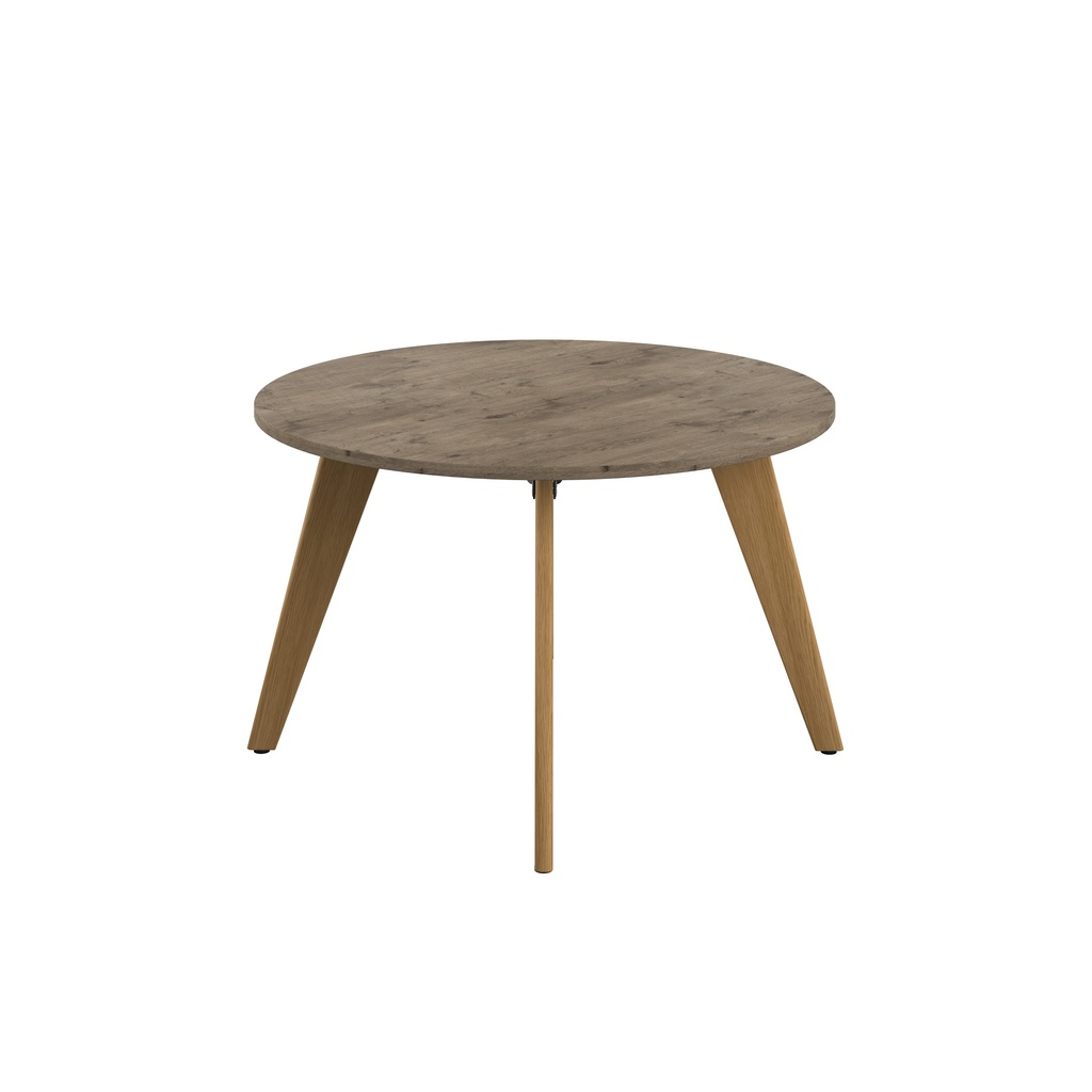 Plateau Round Table (FSC) | 1200mm | Grey Nebraska Oak