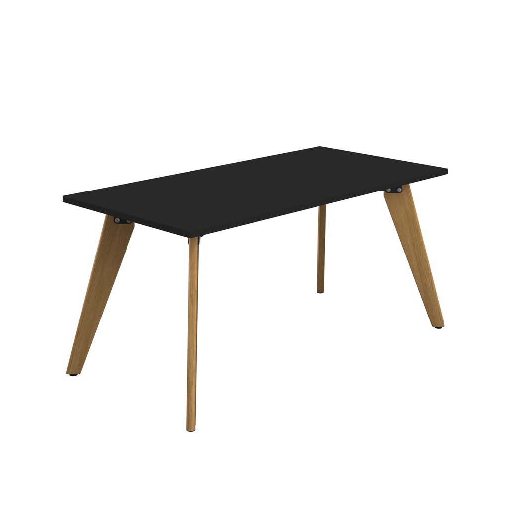 Plateau Rectangular Table (FSC) | 1600 X 800 | Black