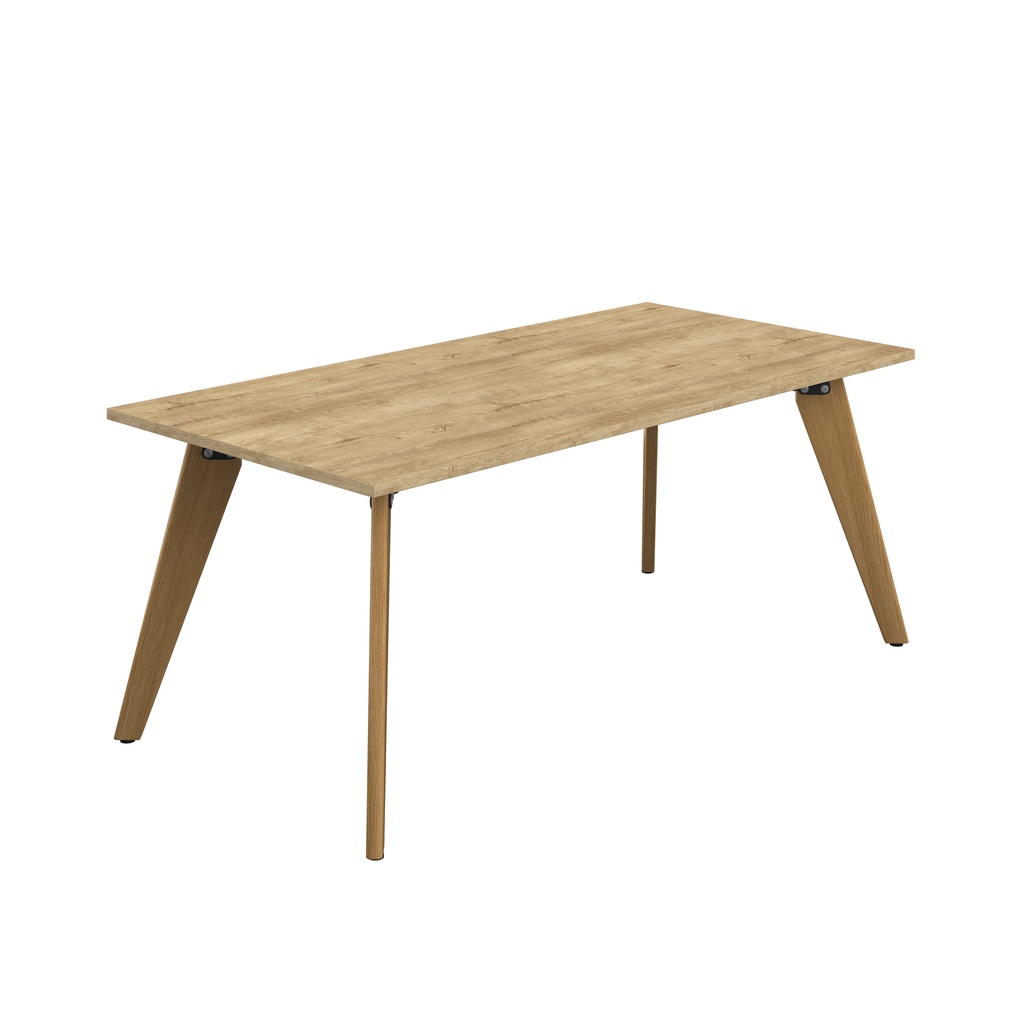 Plateau Rectangular Table (FSC) | 1800 X 900 | Natural Nebraska Oak