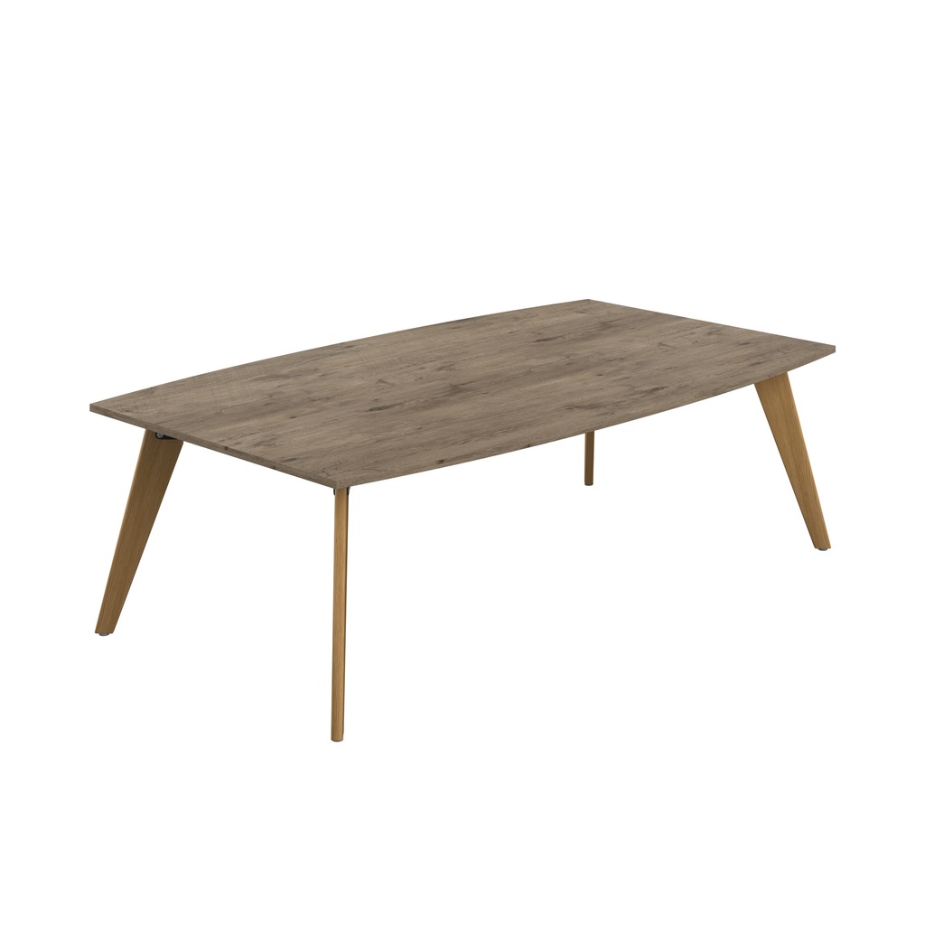 Plateau Barrel Table (FSC) | 2400 X 1200 | Grey Nebraska Oak