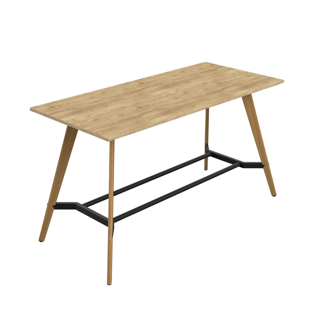 Plateau Poseur Rectangular Table (FSC) | 2200 X 1000 | Natural Nebraska Oak