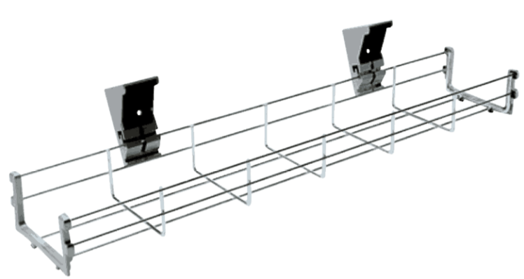 Cable Baskets With Brackets, 100Mm Wide And 50Mm High, 1000Mm Length.