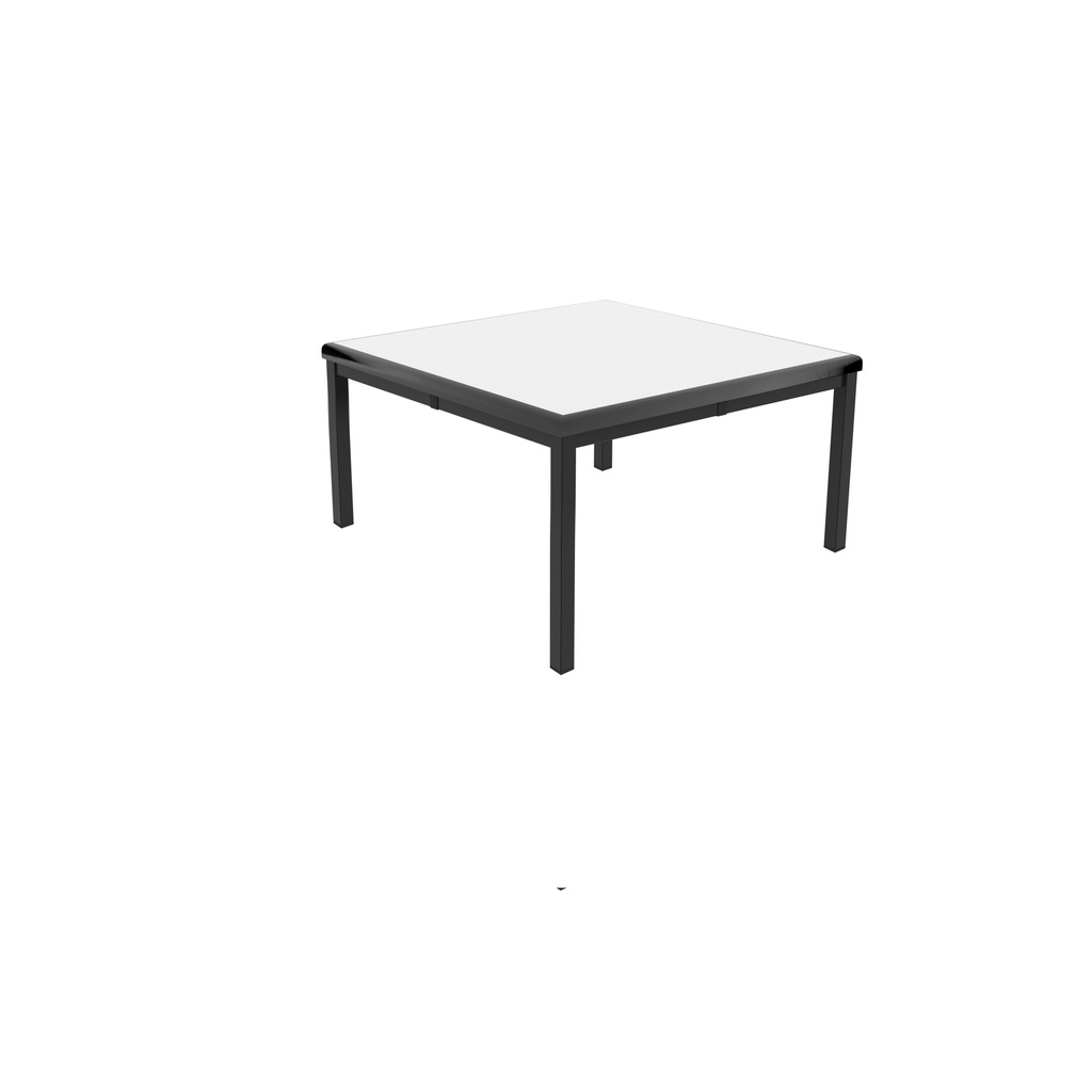 T-Table Flat Pack Table|600X600X460| Grey/Black