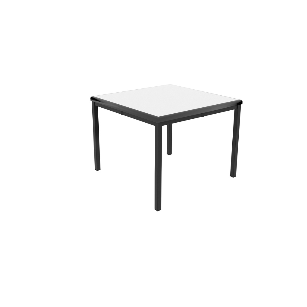 T-Table Flat Pack Table|600X600X530| Grey/Black