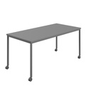 Titan Mobile Rectangular Table (FSC) | 1800 X 800 | Anthracite/Anthracite