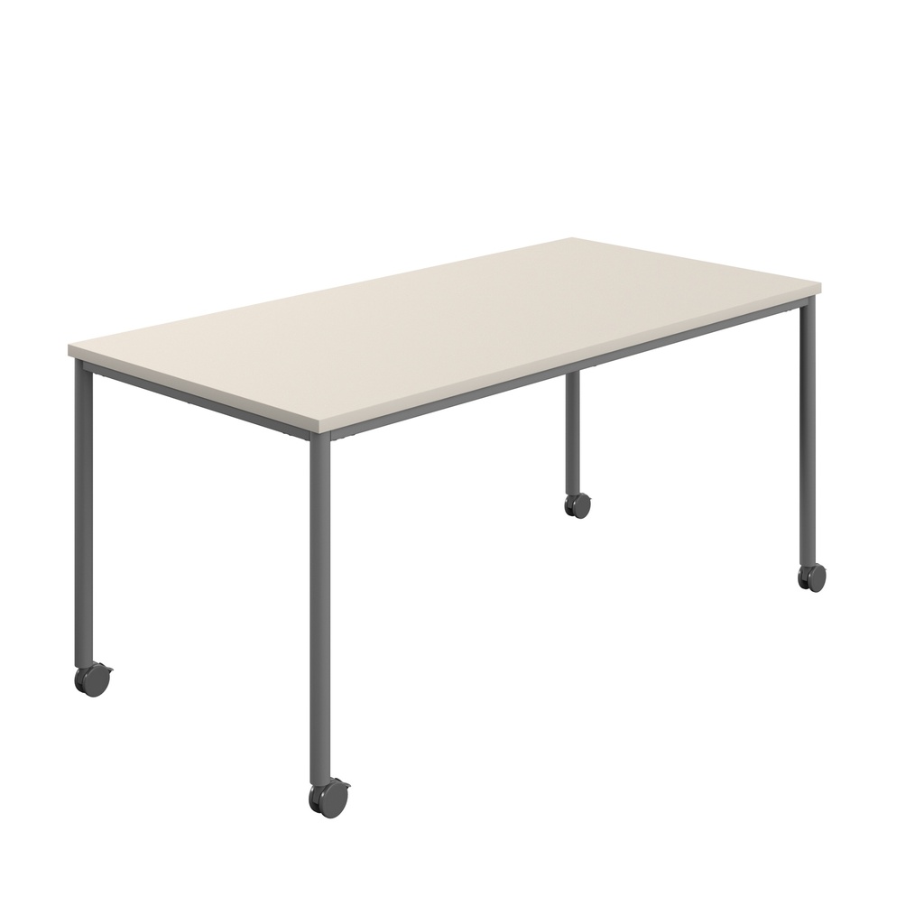 Titan Mobile Rectangular Table (FSC) | 1400 X 800 | Anthracite/Grey