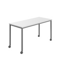 Titan Mobile Rectangular Table (FSC) | 1800 X 600 | Anthracite/White