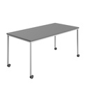 Titan Mobile Rectangular Table (FSC) | 1400 X 800 | White/Anthracite