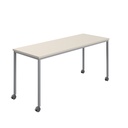 Titan Mobile Rectangular Table (FSC) | 1600 X 800 | Silver/Grey