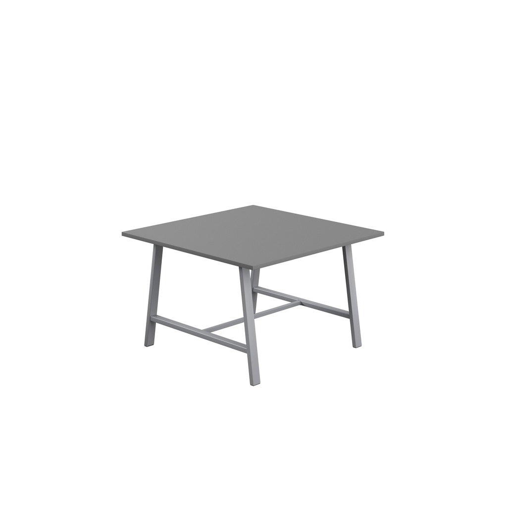 Titan Low Maker Rectangular Table (FSC) | 1200 X 1000 | Silver/Anthracite