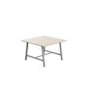 Titan Low Maker Rectangular Table (FSC) | 1200 X 1000 | Silver/Grey