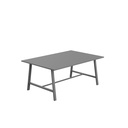 Titan Low Maker Rectangular Table (FSC) | 1800 X 1000 | Anthracite/Anthracite