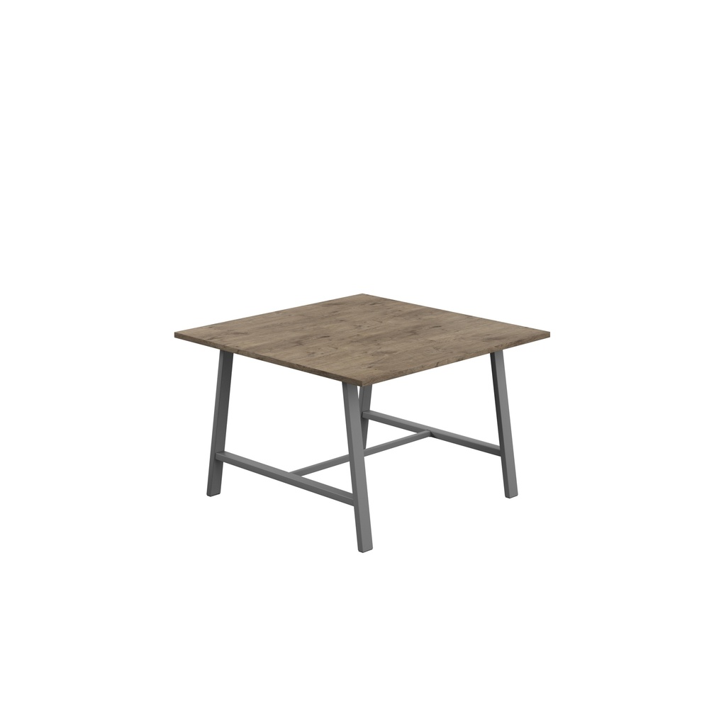 Titan Low Maker Rectangular Table (FSC) | 1200 X 1000 | Anthracite/Grey Nebraska Oak