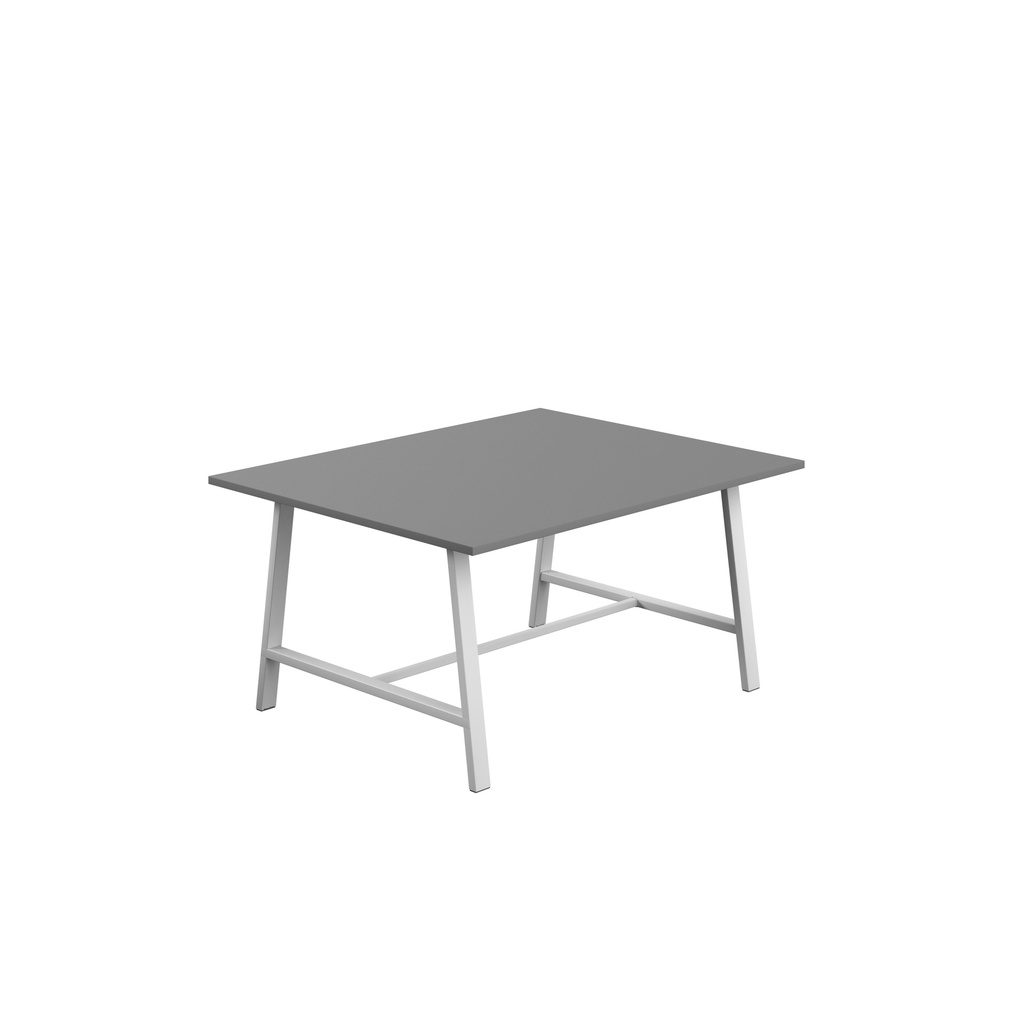 Titan Low Maker Rectangular Table (FSC) | 1500 X 1000 | White/Anthracite