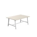 Titan Low Maker Rectangular Table (FSC) | 1800 X 1000 | White/Grey