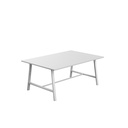 Titan Low Maker Rectangular Table (FSC) | 1800 X 1000 | White/White