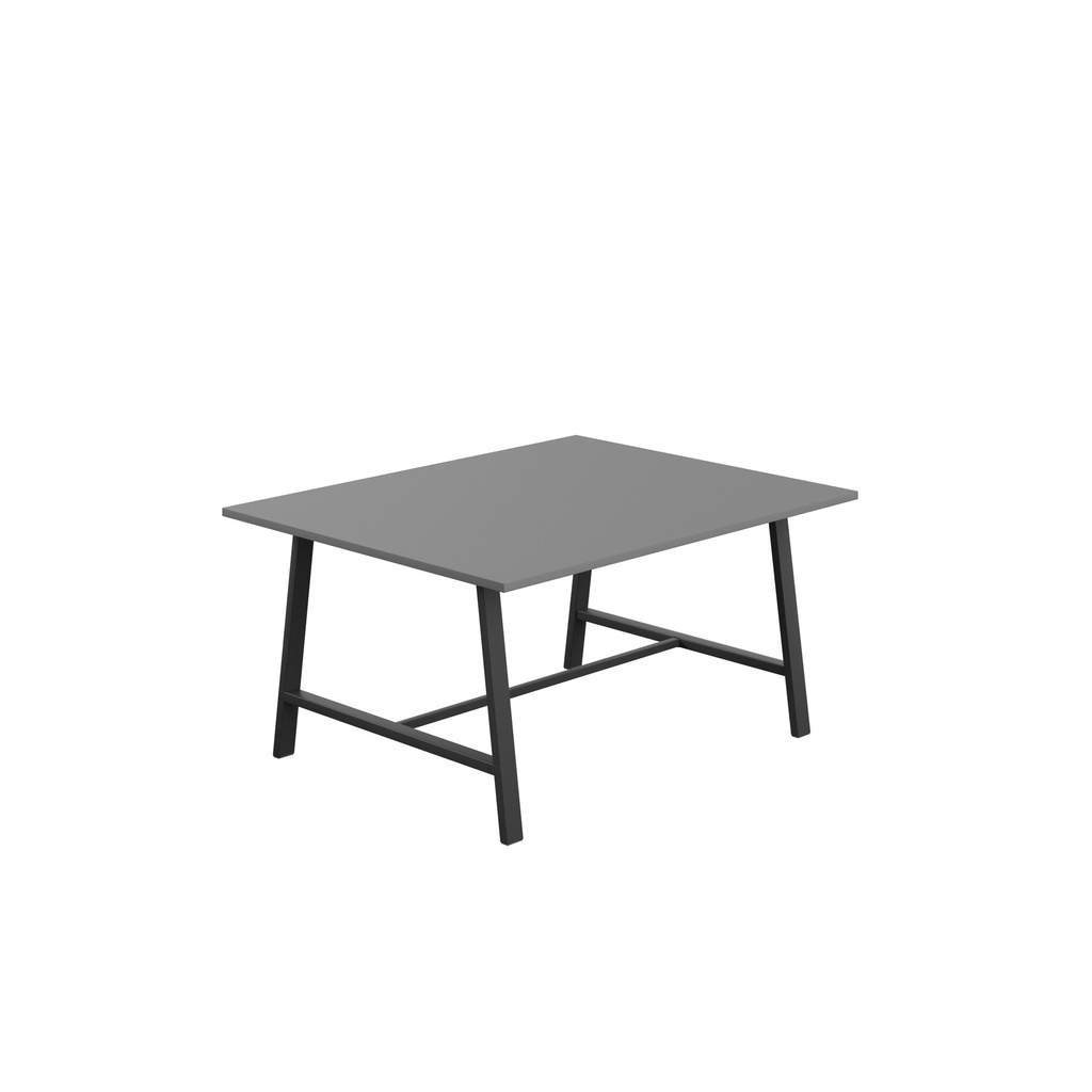 Titan Low Maker Rectangular Table (FSC) | 1500 X 1000 | Black/Anthracite