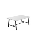 Titan Low Maker Rectangular Table (FSC) | 1800 X 1000 | Black/White