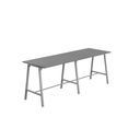 Titan High Maker Rectangular Table (FSC) | 1500 X 1000 | Silver/Anthracite