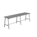 Titan High Maker Rectangular Table (FSC) | 1800 X 1000 | Silver/Anthracite