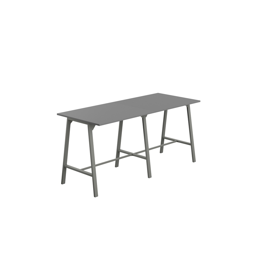 Titan High Maker Rectangular Table (FSC) | 1200 X 1000 | Anthracite/Anthracite