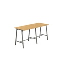 Titan High Maker Rectangular Table (FSC) | 1200 X 1000 | Anthracite/Sorano Oak