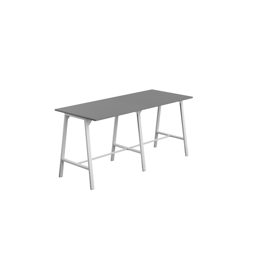 Titan High Maker Rectangular Table (FSC) | 1200 X 1000 | White/Anthracite