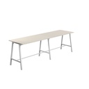 Titan High Maker Rectangular Table (FSC) | 1800 X 1000 | White/Grey