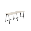 Titan High Maker Rectangular Table (FSC) | 1500 X 1000 | Black/Grey