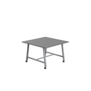 Titan Mobile Low Maker Rectangular Table (FSC) | 1200 X 1000 | Silver/Anthracite