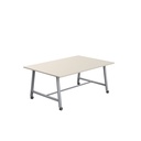 Titan Mobile Low Maker Rectangular Table (FSC) | 1800 X 1000 | Silver/Grey