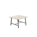 Titan Mobile Low Maker Rectangular Table (FSC) | 1200 X 1000 | Anthracite/Grey