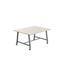 Titan Mobile Low Maker Rectangular Table (FSC) | 1500 X 1000 | Anthracite/Grey