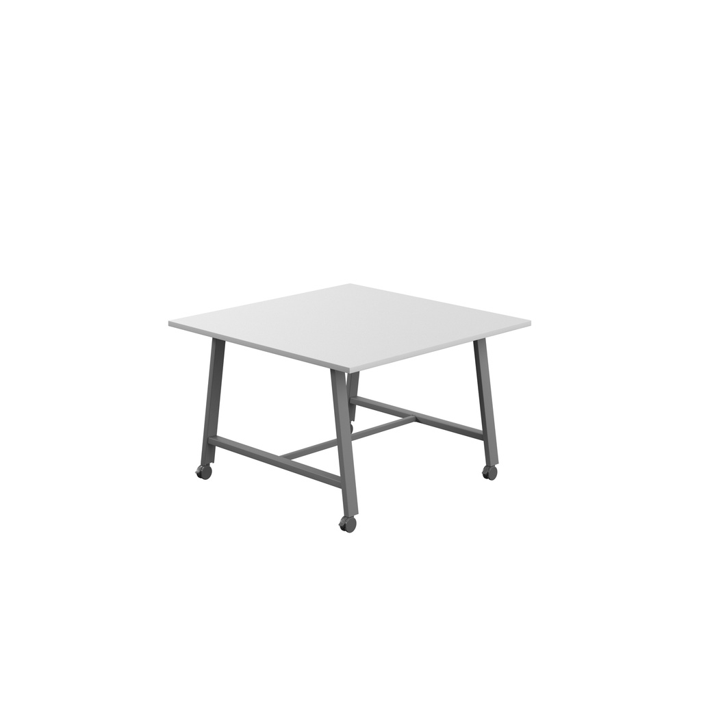 Titan Mobile Low Maker Rectangular Table (FSC) | 1200 X 1000 | Anthracite/White