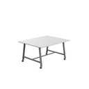 Titan Mobile Low Maker Rectangular Table (FSC) | 1500 X 1000 | Anthracite/White