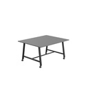 Titan Mobile Low Maker Rectangular Table (FSC) | 1500 X 1000 | Black/Anthracite