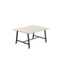 Titan Mobile Low Maker Rectangular Table (FSC) | 1500 X 1000 | Black/Grey