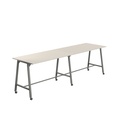 Titan Mobile High Maker Rectangular Table (FSC) | 1800 X 1000 | Anthracite/Grey