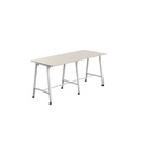 Titan Mobile High Maker Rectangular Table (FSC) | 1200 X 1000 | White/Grey